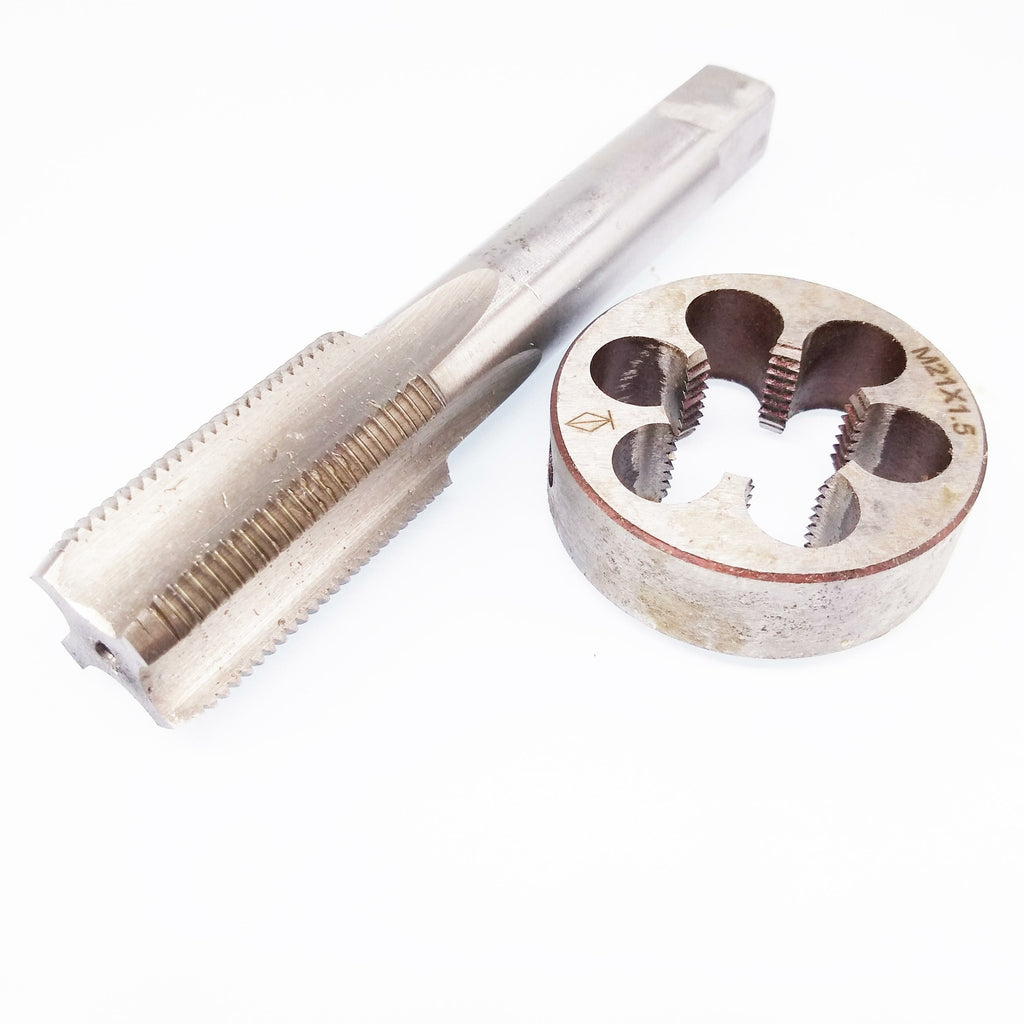 HSS M21 x 1.5mm Tap & M21 x 1.5mm Die Metric Thread Right Hand
