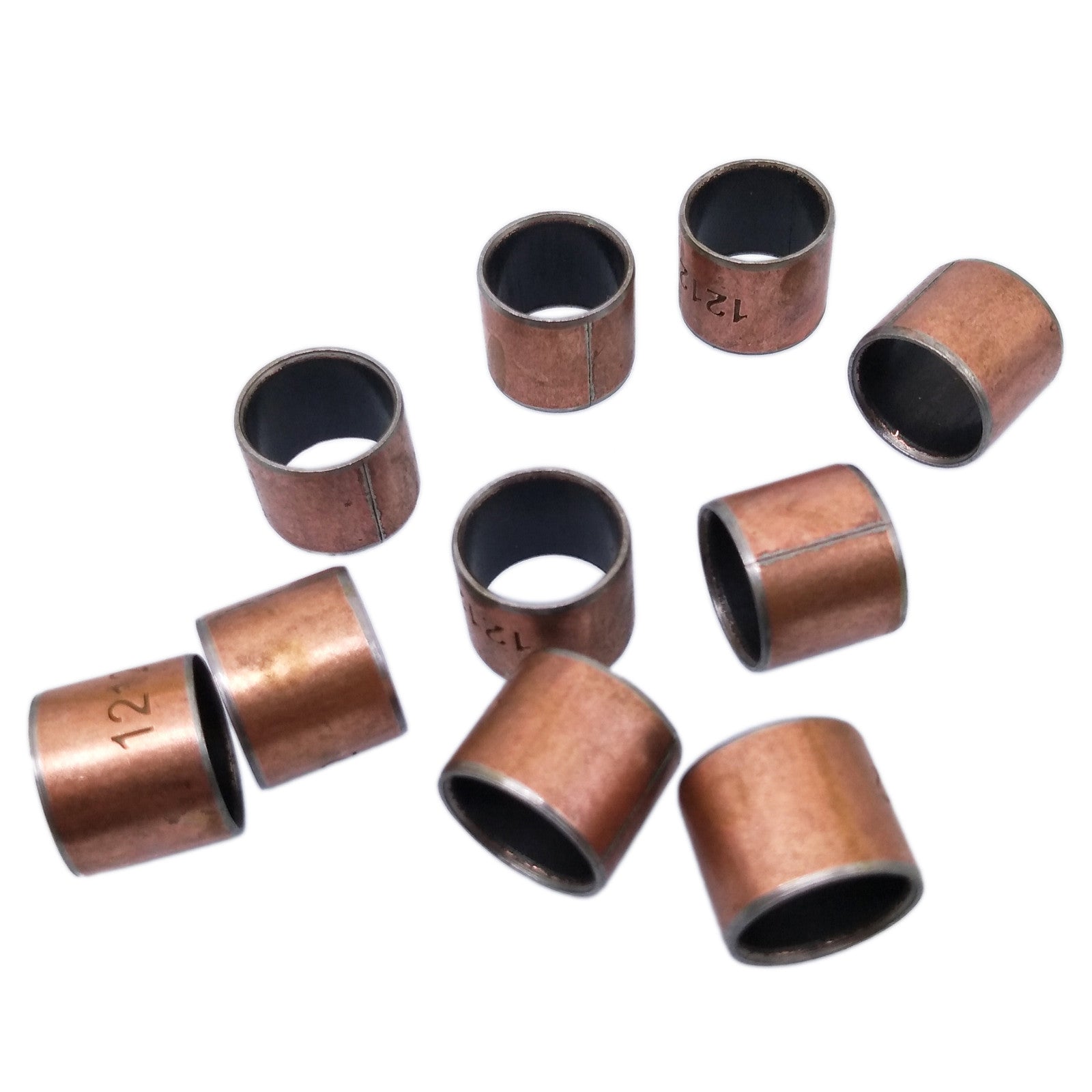 US Stock 10pcs SF-1 1212 Self Lubricating Bearing Bushing Sleeve 12 x 14 x 12mm