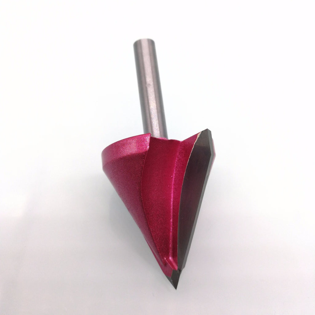 US Stock 3D 60 Degree Router End Mill CNC Engraving V Groove Bit 6x32mm 2V63260