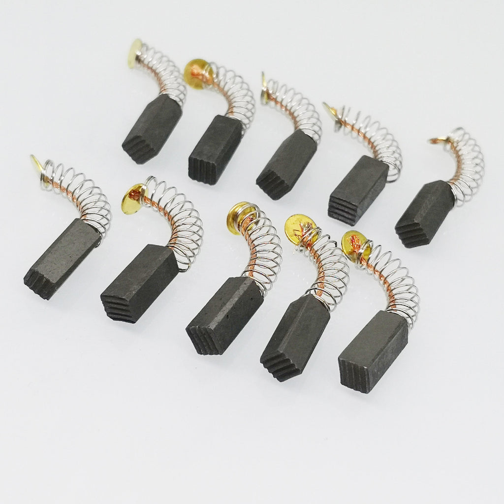 US Stock 10pcs 5mm x 5mm x 13mm Carbon Brushes Motor Brush Set Replacement #5