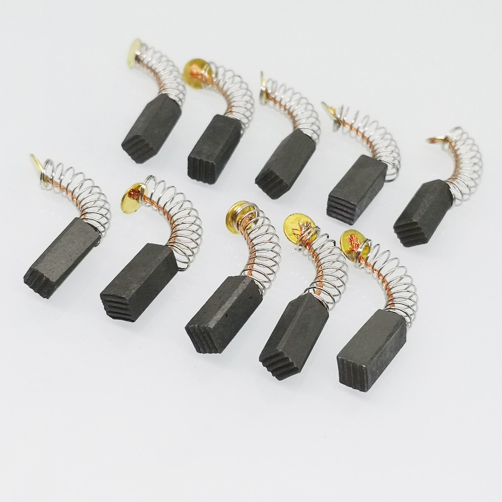 US Stock 10pcs 5mm x 5mm x 13mm Carbon Brushes Motor Brush Set Replacement #5