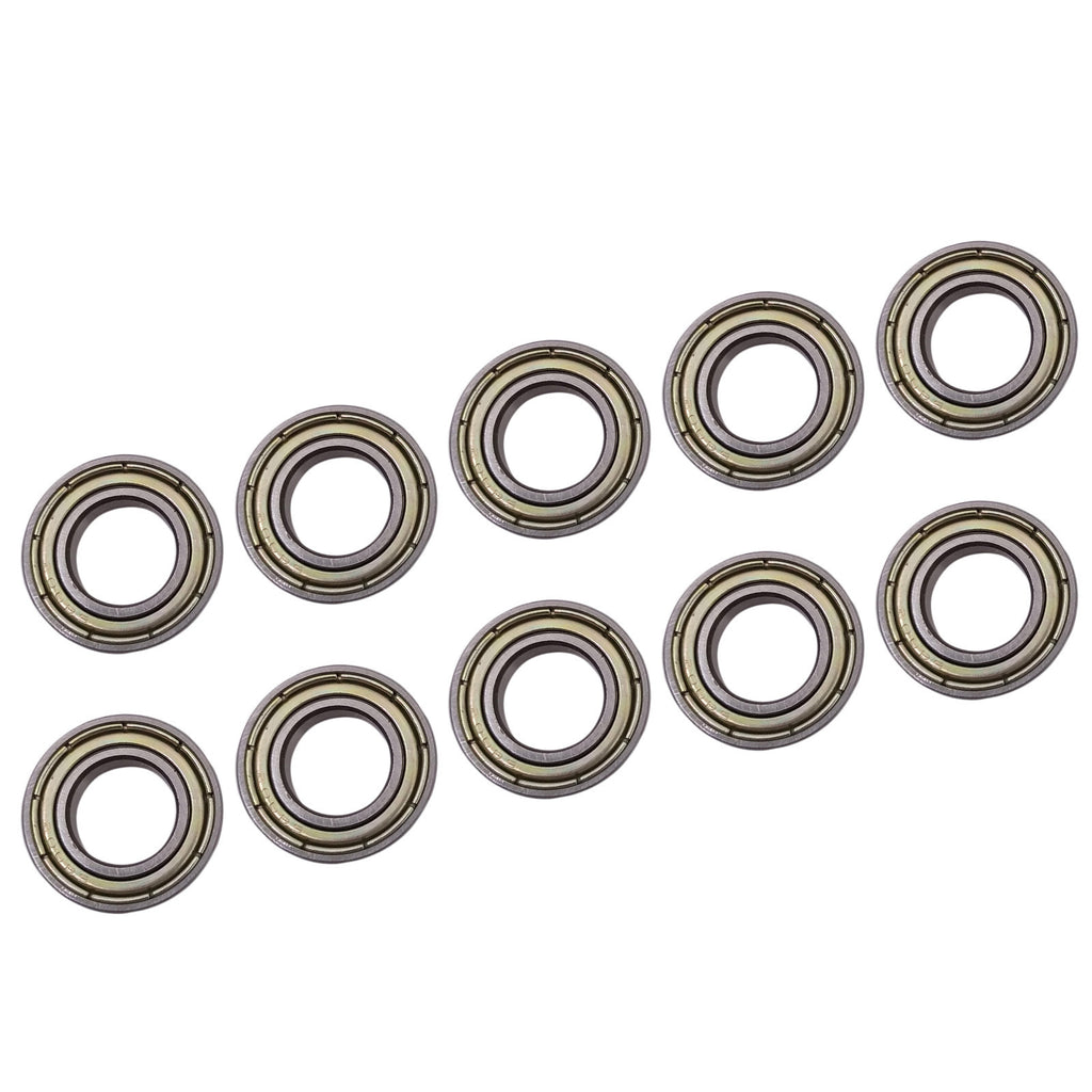US Stock 10pcs 6800ZZ Deep Groove Metal Double Shielded Ball Bearing 10x19x5mm