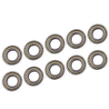 US Stock 10pcs 6800ZZ Deep Groove Metal Double Shielded Ball Bearing 10x19x5mm