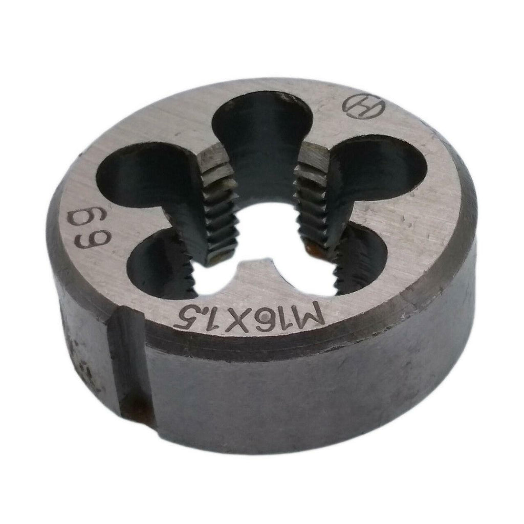 HSS M16 x 1.5mm Taper & Plug Tap & M16 x 1.5mm Die Metric Thread Right Hand