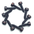 US Stock 50x  M2.5 10mm Alloy Steel Allen Hex Socket Head Cap Self-Tapping Screw