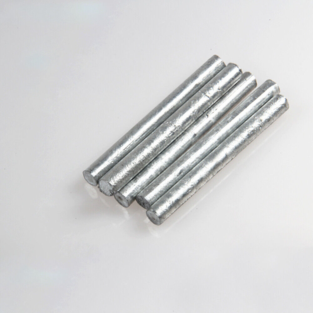 30mm ±10% x 300mm Pure Zinc Round Rod Zinc Electrode Sacrificial Anode 300mm