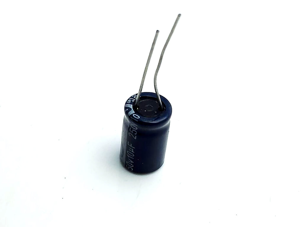 US Stock 20pcs Electrolytic Capacitors 10uF 10mfd 250V +105℃ Radial 10 x 17mm