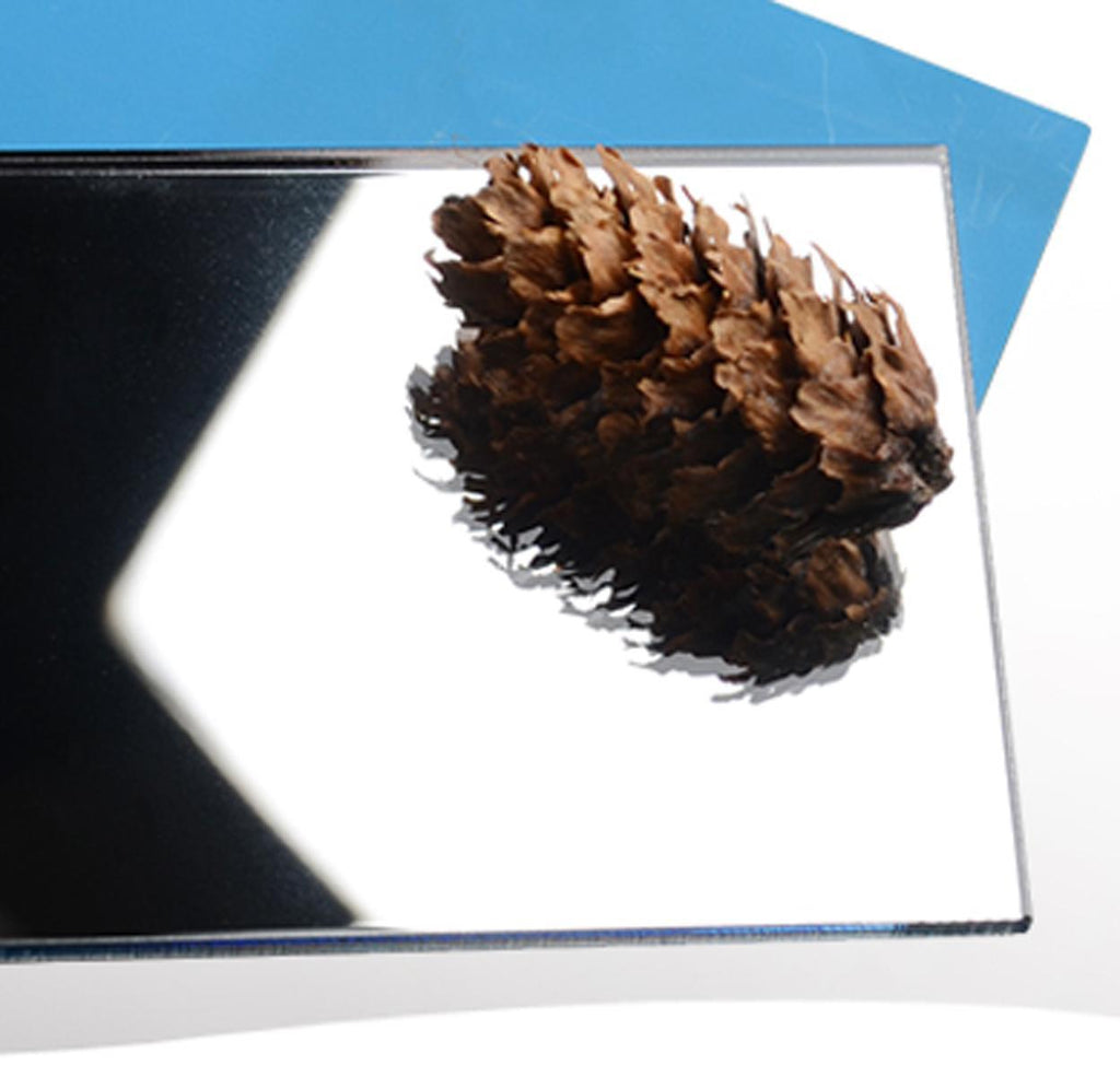 0.8 ±10% x 300 x 300mm Mirror Acrylic Sheet Perspex PMMA Reflective Plate