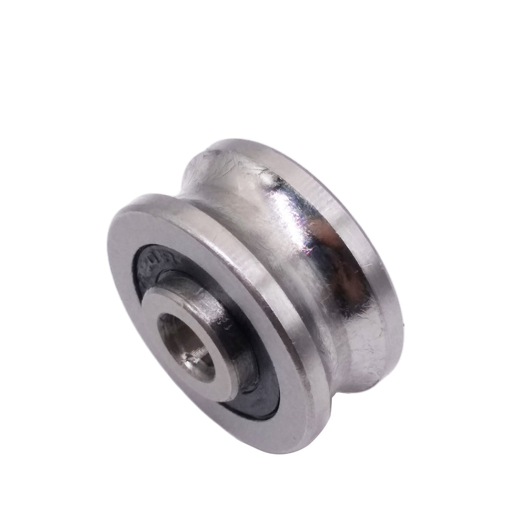 US Stock 5x SG20 U Groove 6 x 24 x 11mm Ball Track Guide Bearing Textile Machine