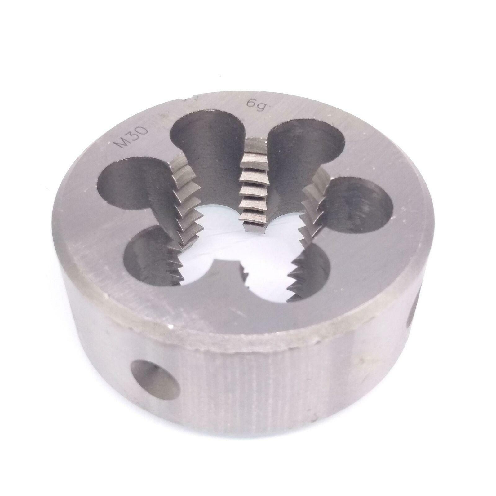 HSS M30 x 3.5mm Taper & Plug Tap & M30 x 3.5mm Die Metric Thread Right Hand