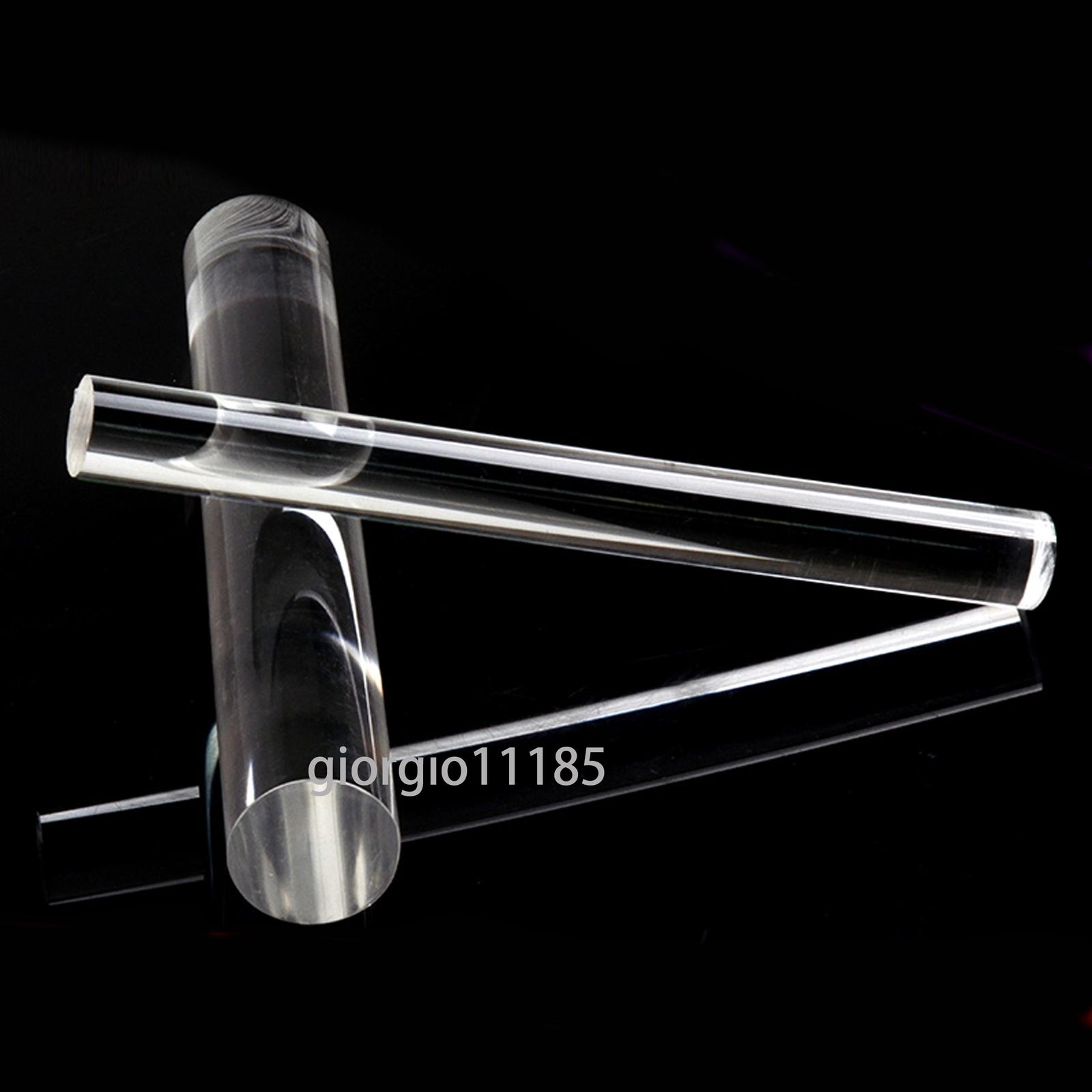 15pcs 3mm ±10% Dia. 13” Long Clear Acrylic Plexiglass Plastic Rod