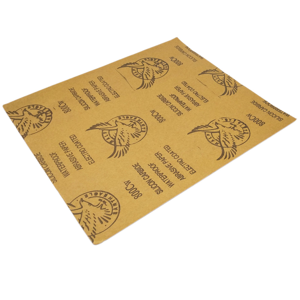 US Stock 10pcs 800 Grit Large Sandpaper Sand Paper Wet Dry 9" x 11" 9 x 11 inch