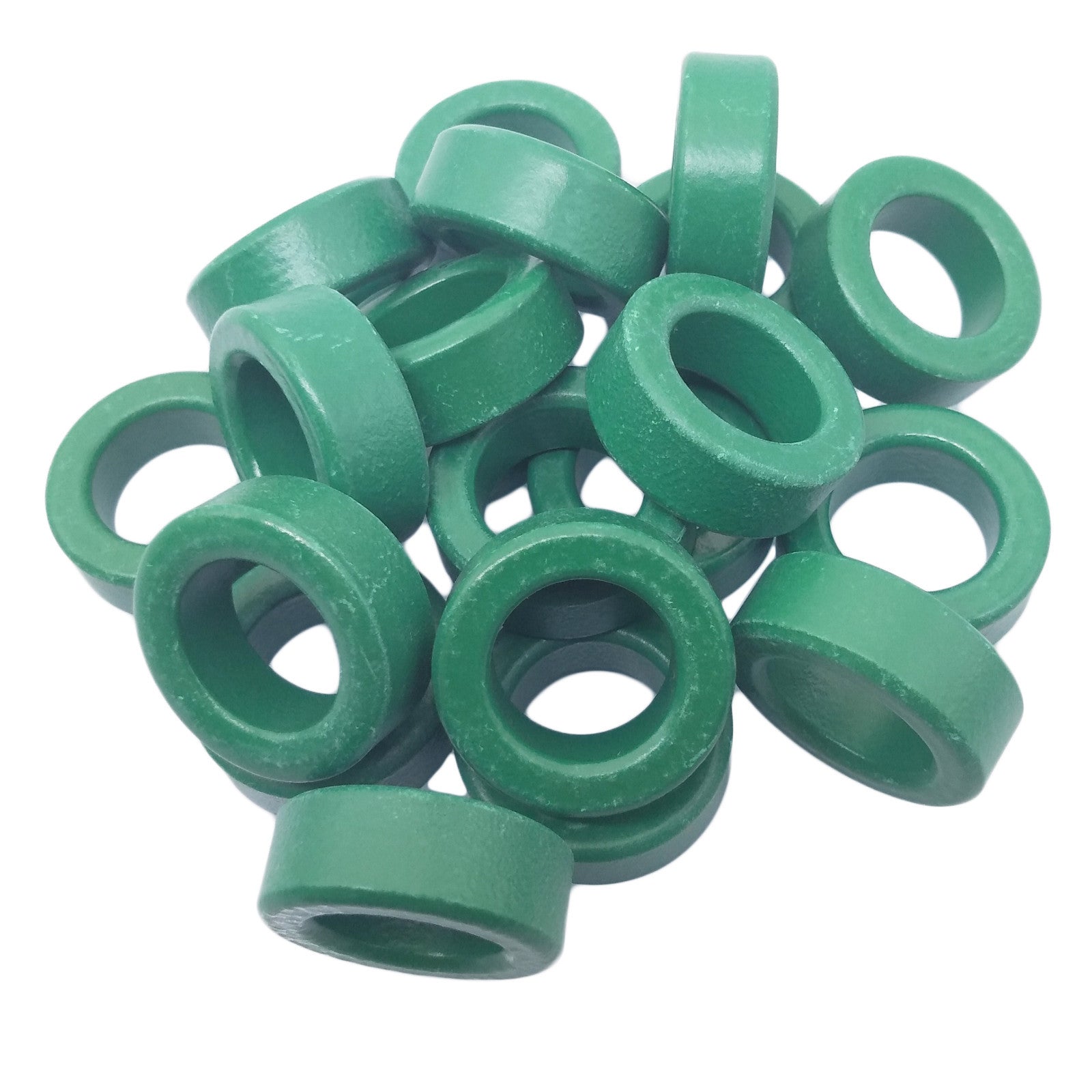 AU Stock  20pcs Round Green Power Transformer Ferrite Toroid Cores 22 x 14 x 8mm