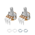 2 pieces. WH148 Variable Resistance A Gyro Carbon Film Potentiometer B10K Ohm