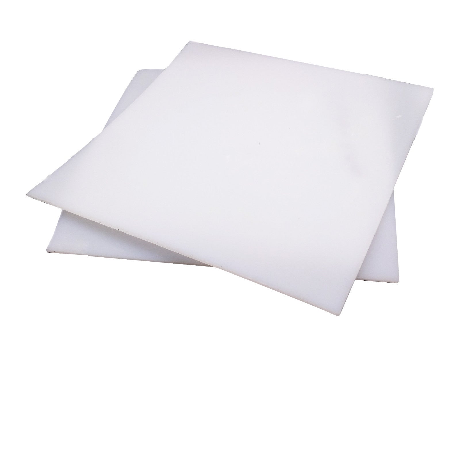 US Stock 2pcs 2mm ±10% x 200mm x 200mm White UHMW Plastic Sheet Plate