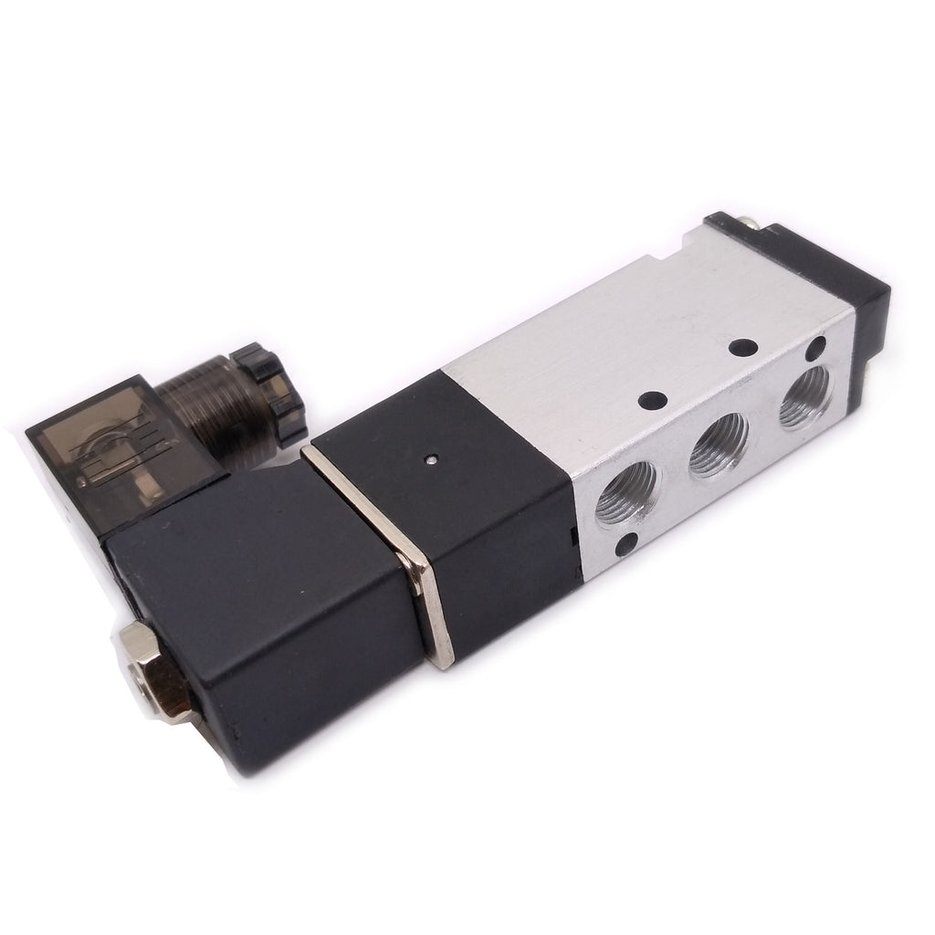 4V110-06 AC 110V 5 Way 2 Position 1/8" Pneumatic Solenoid Valve