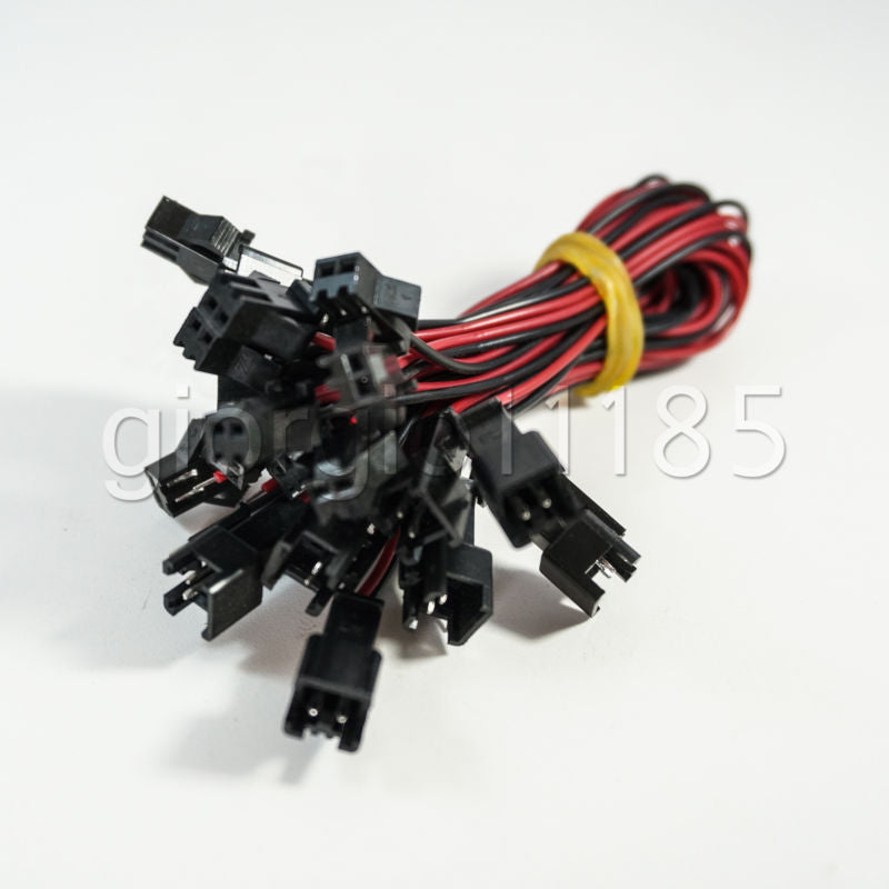 US Stock 10 pairs 2 Way EL-2P Multipole Connectors With Wire