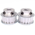 2x XL 17T Timing Belt Pulley Synchronous Wheel 8mm Bore For 10mm Width Belt