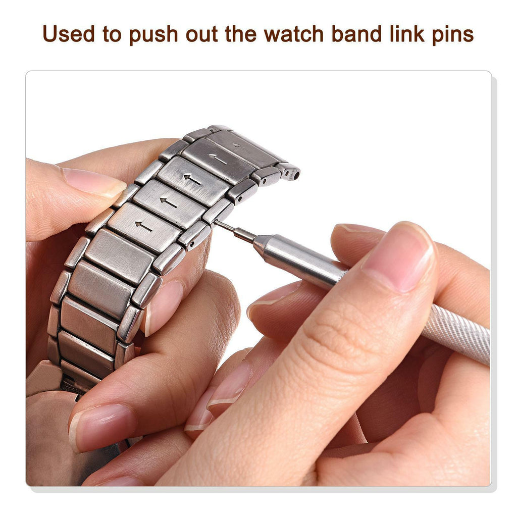 2pcs Watch Band Pin Punch 1mm Dia Watch Straps Link Pin Remover Repair Tools