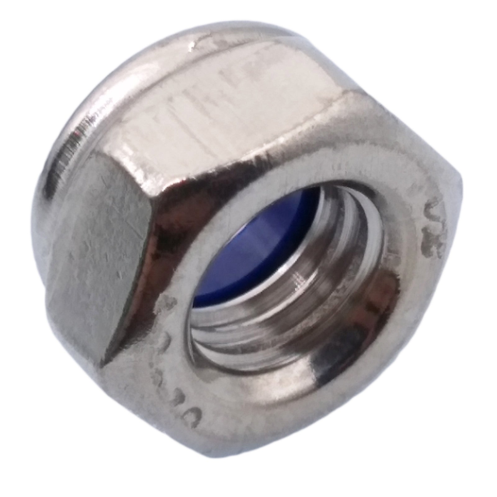 US Stock 20pcs M8 x 1.25mm Nylon Insert Hex Lock Nut DIN985 A2 Stainless Steel