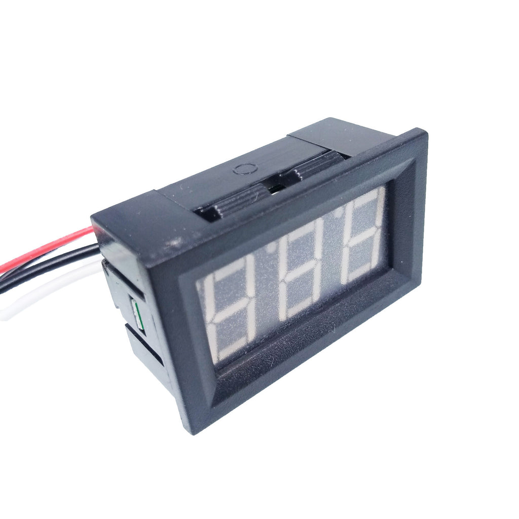 US Stock Mini Blue LED Digital Panel AMP Meter Gauge 50A DC & Shunt