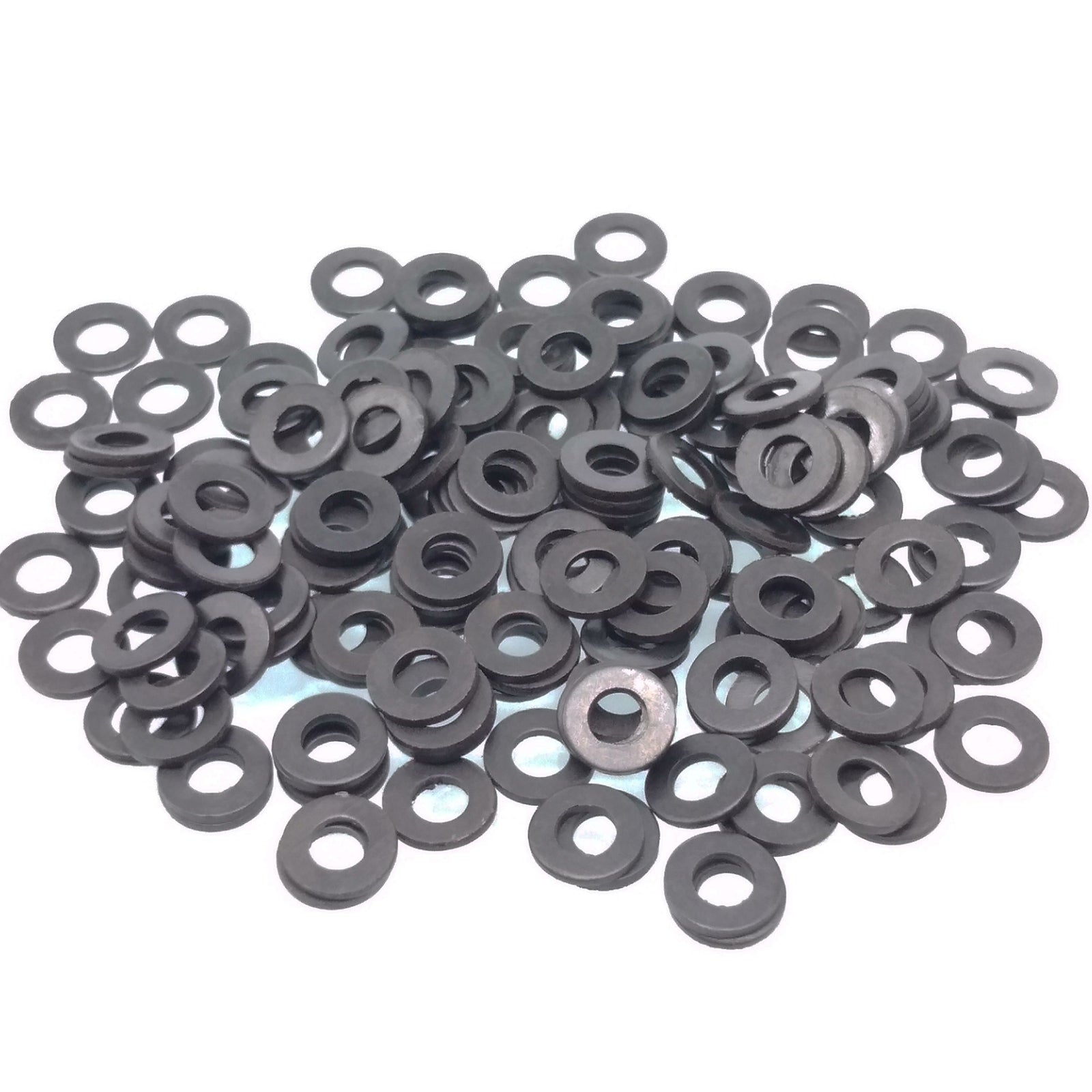 1000pcs M2 Carbon Steel Flat Washers
