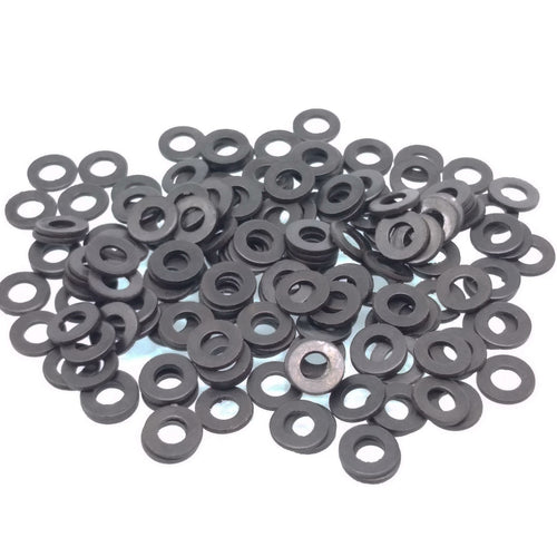 1000pcs M2 Carbon Steel Flat Washers