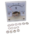 AU Stock DC 0 ~ 15V Square Analog Volt Pointer Needle Panel Meter Voltmeter 91C4