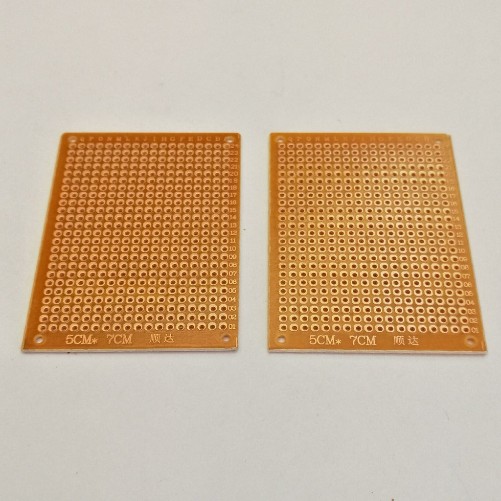 US Stock 20pcs Prototype PCB Universal Bread Board 5 x 7cm Sigle Side Copper