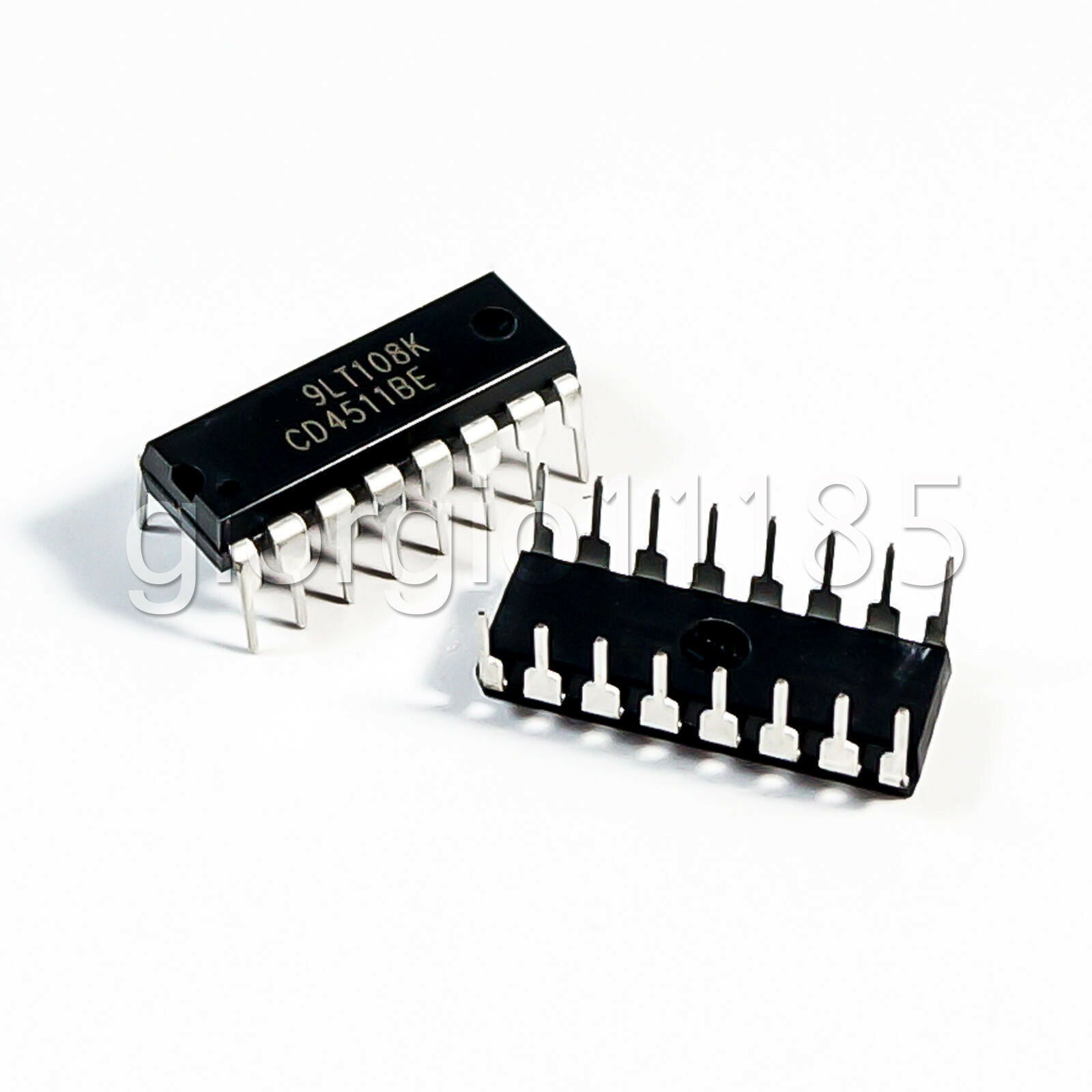 US Stock 20pcs CD4511 CD4511BE 4511 CMOS BCD to 7 Segment Latch Decoder IC