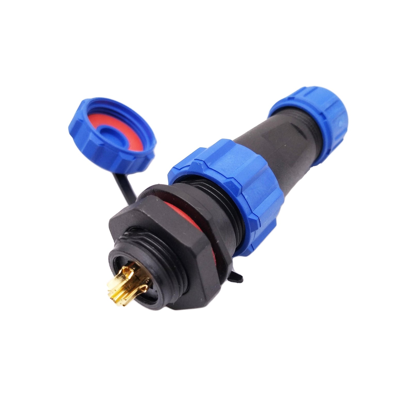 US Stock 3 Pins Waterproof IP68 Aviation Cable Circular Connector Panel Mount