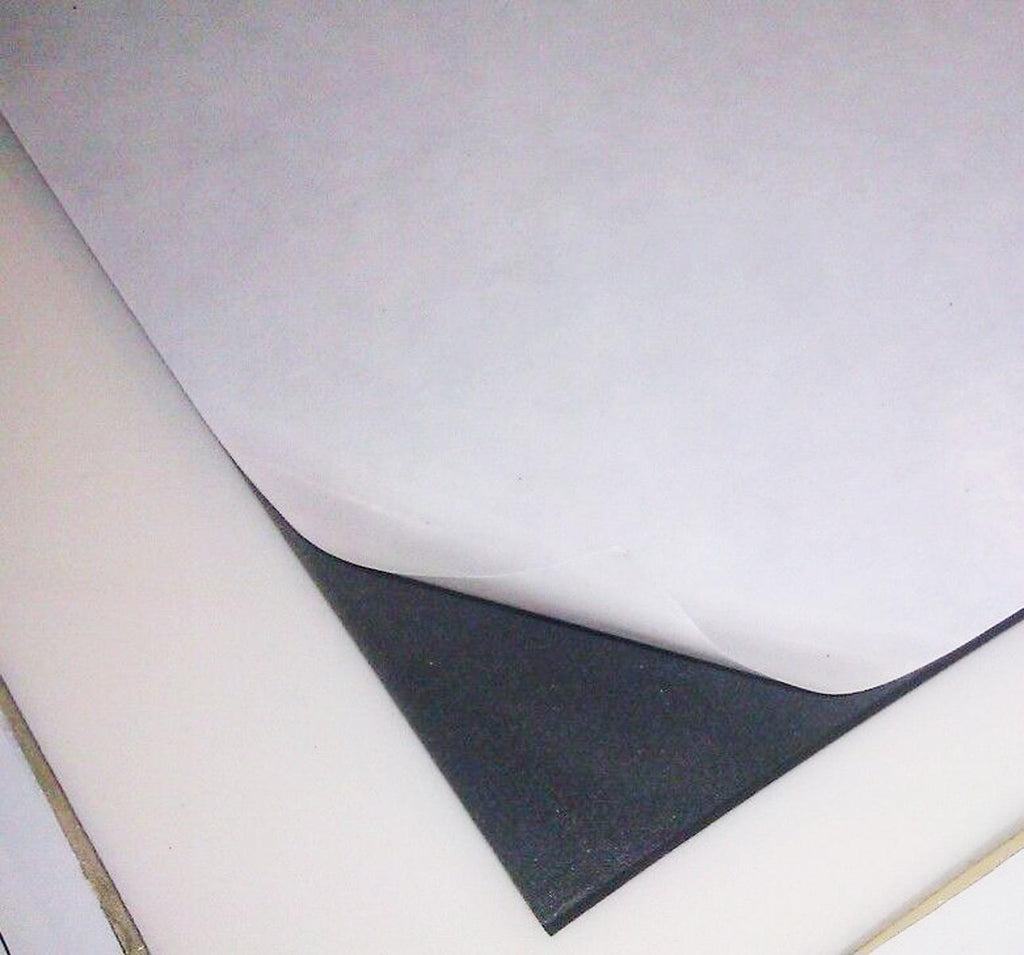 US Stock 1mm x 12" x 12" Silicone Rubber Sheet Self Adhesive High Temp Plate Mat