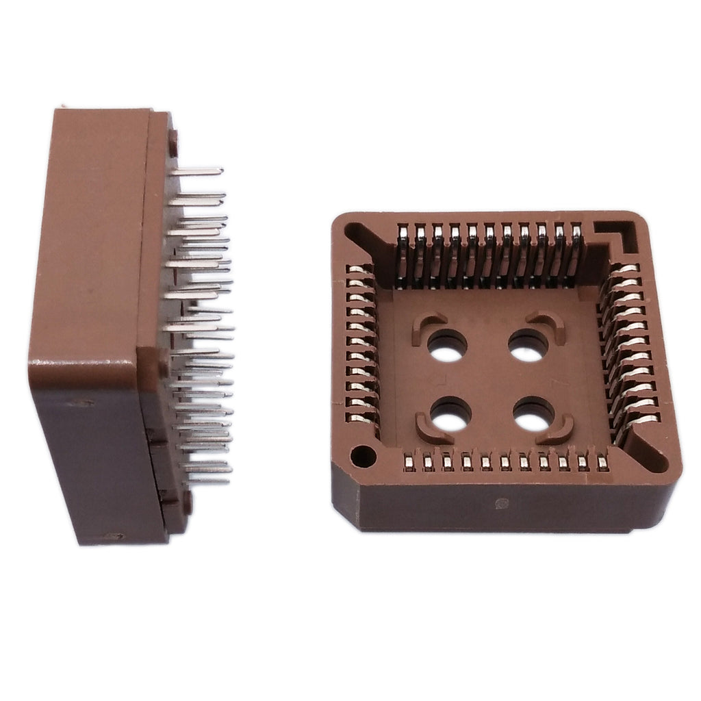 AU Stock  10pcs PLCC44 44 Pin 44Pin DIP IC Socket Adapter PLCC Converter