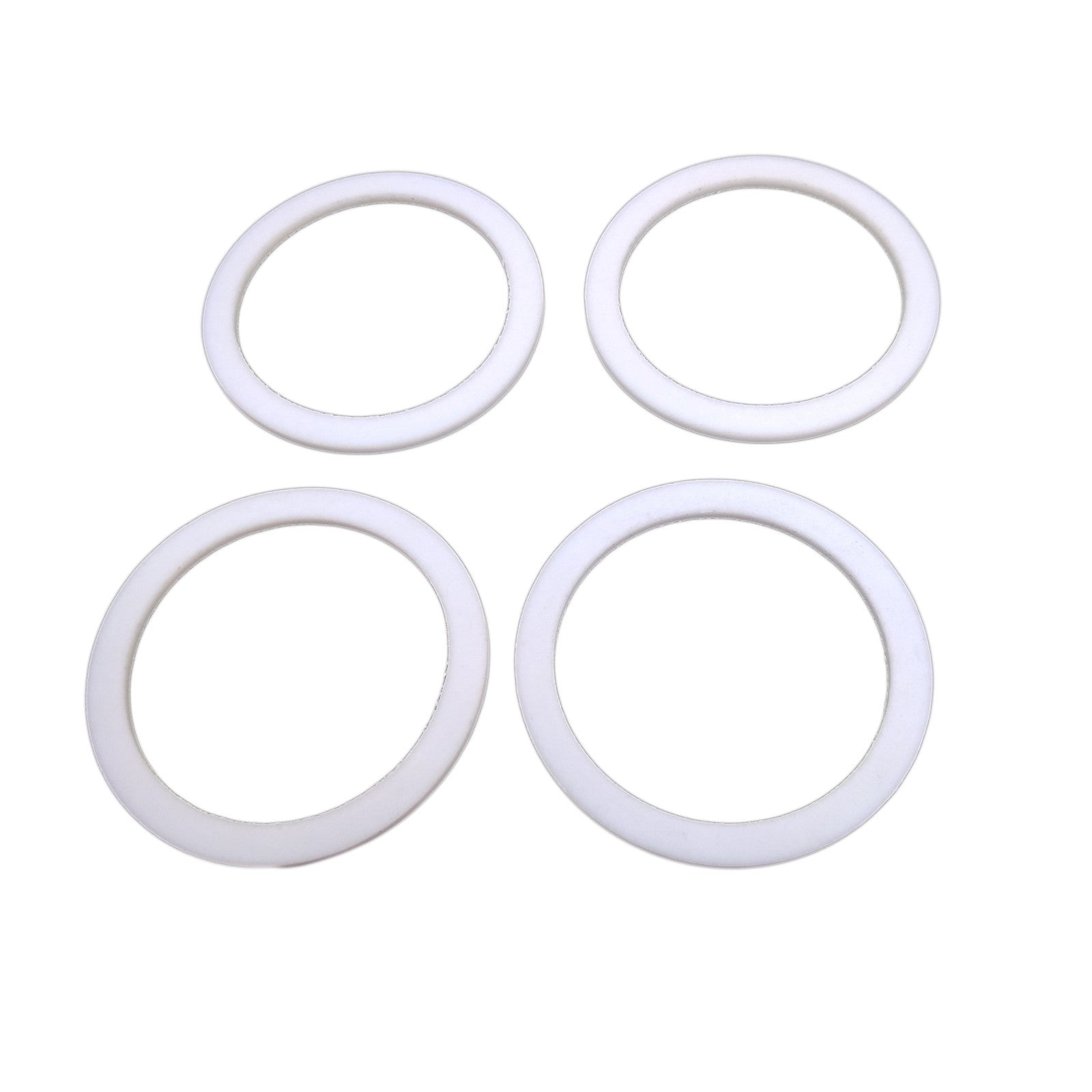10pcs New Polytetrafluoroethylene PTFE Washer Gasket 2" 56mm x 45mm x 2mm