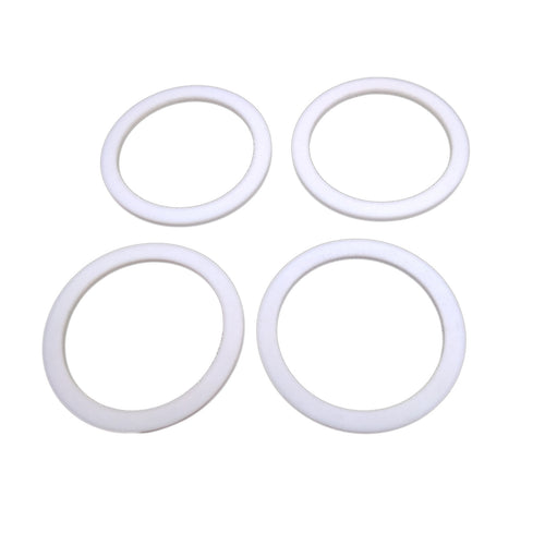 10pcs New Polytetrafluoroethylene PTFE Washer Gasket 2" 56mm x 45mm x 2mm