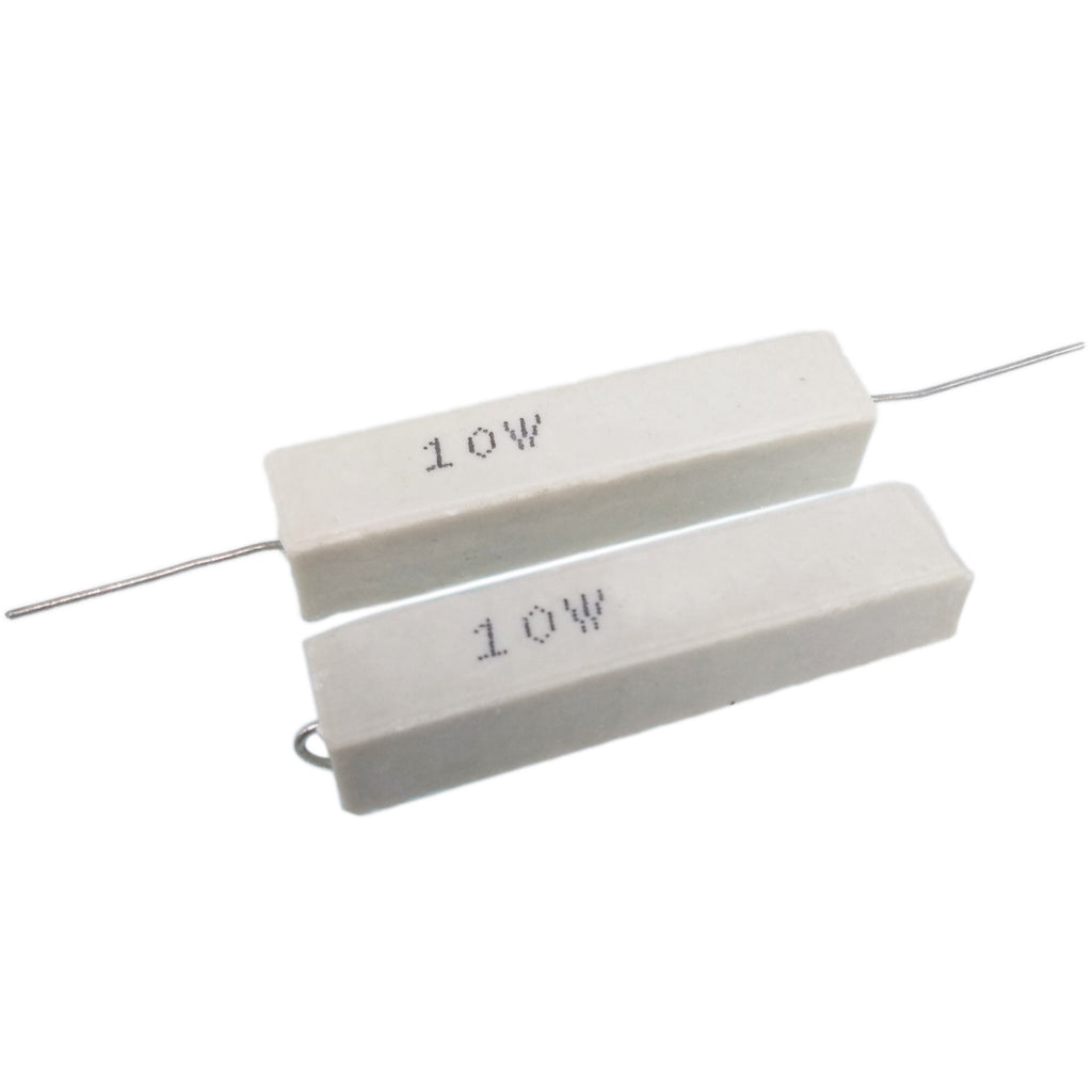 US Stock 5pcs 6.8 ohm 6R8ΩJ 10 watt Axial Ceramic Cement Power Resistor 10W