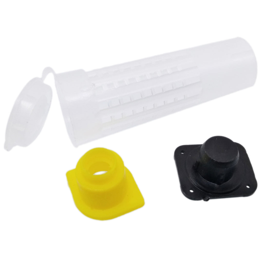 US Stock 12x Beekeeping Rearing Cup Kit Queen Bee Cages Beekeeper Equipment Tool