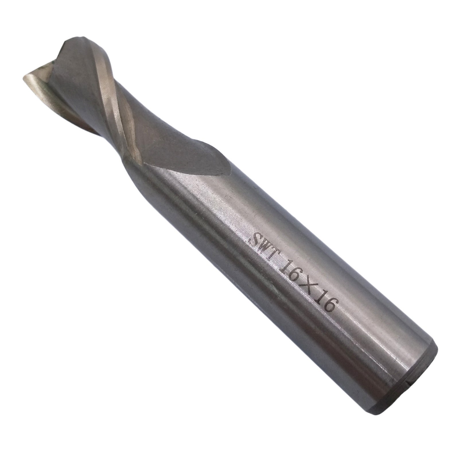 US Stock 16mm Two 2 Flute HSS & Aluminium End Mill Cutter CNC Bit