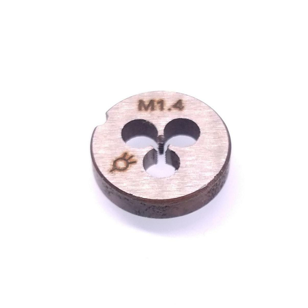 HSS M1.4 x 0.3mm Taper & Plug Tap & M1.4 x 0.3mm Die Metric Thread Right Hand