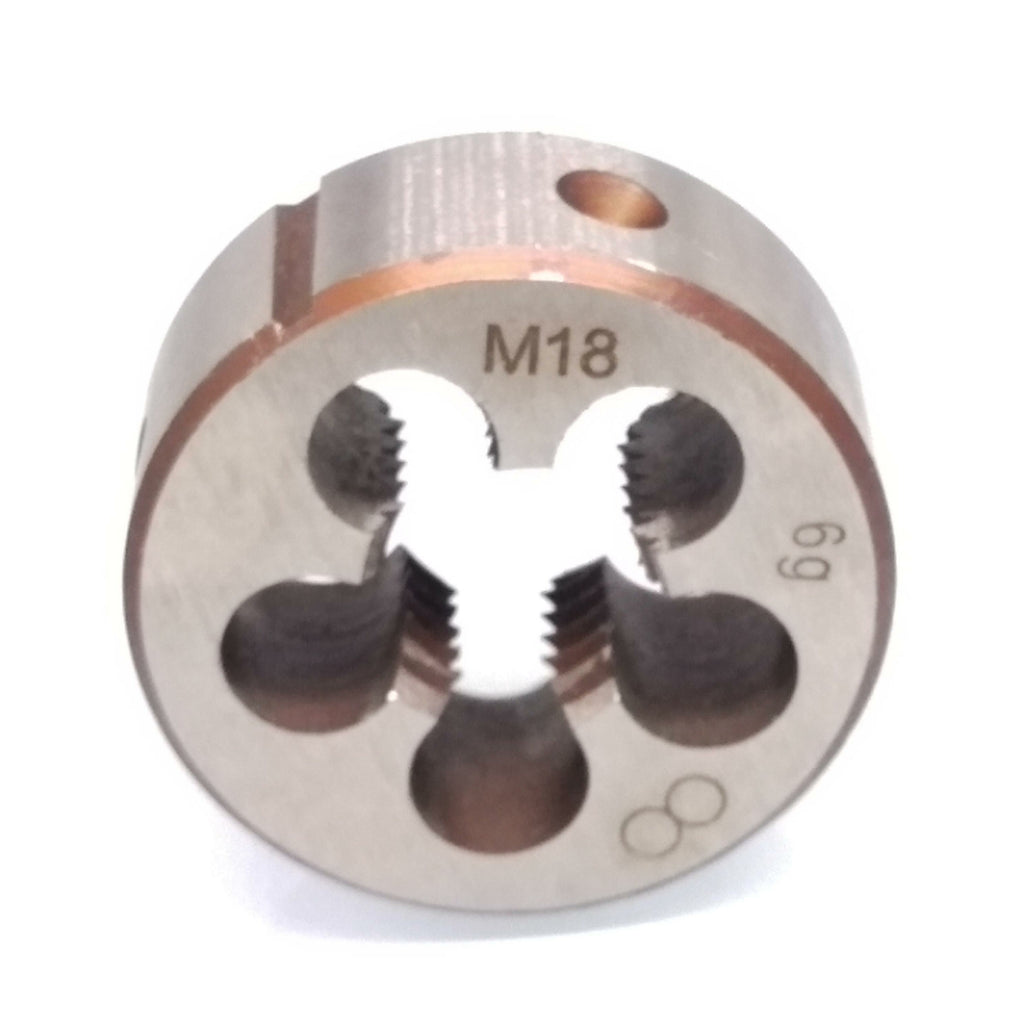 US Stock HSS 18mm x 2.5 Metric Die Right Hand Thread M18 x 2.5mm Pitch