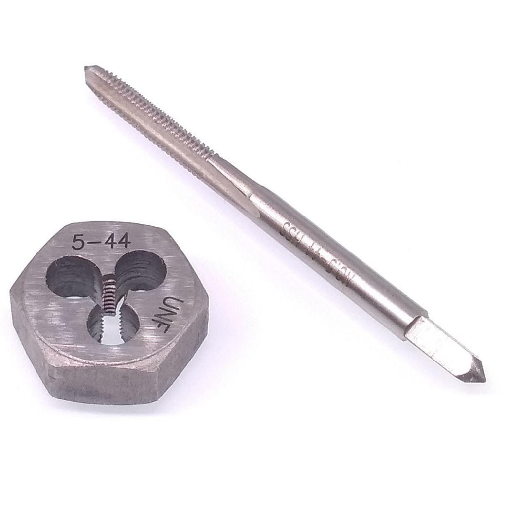 US Stock HSS 5-44 Tap & 5-44 Hexagon Die Thread Right Hand Set