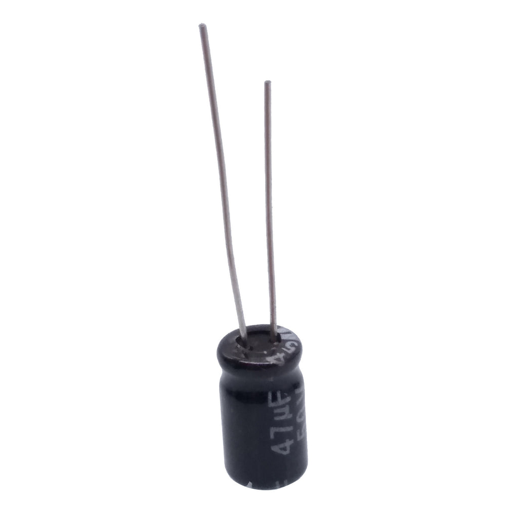 50pcs Electrolytic Capacitors 47uF 47mfd 50V +105℃ Radial 6 x 11mm