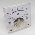 AU Stock AC 0 ~ 20V Square Analog Volt Pointer Needle Panel Meter Voltmeter 91L4
