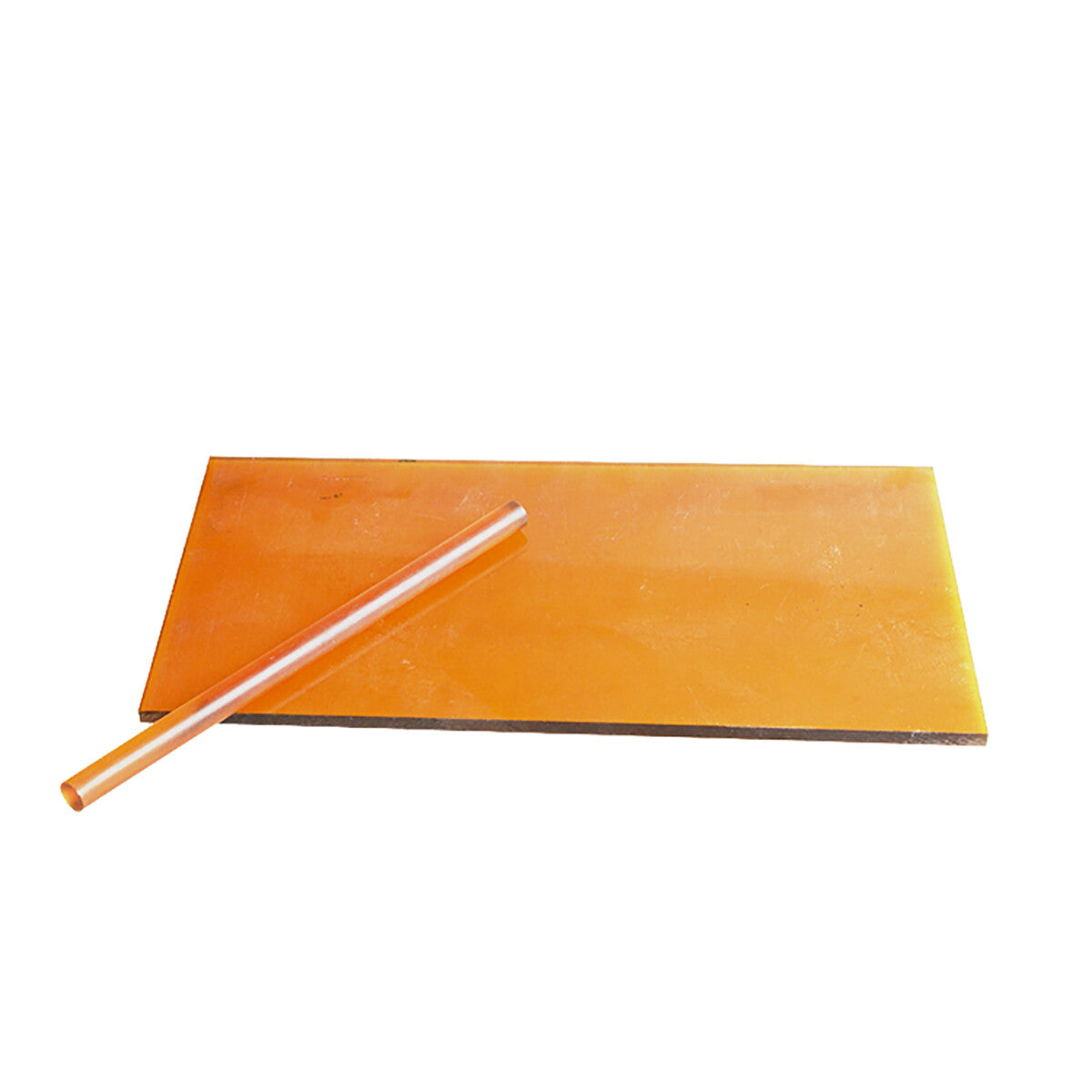 PEI Plate 5.0 x 100 x 100 mm Antistatic High Impact Resistance Plates For 3D