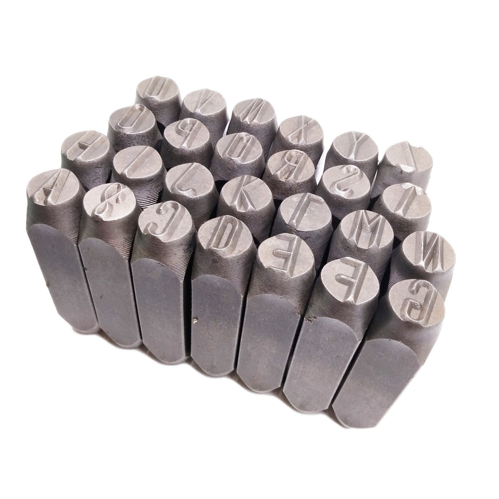 AU Stock36pcs 1/2" 12.5mm Letter & Number Stamp Punch Set Hardened Steel Metal