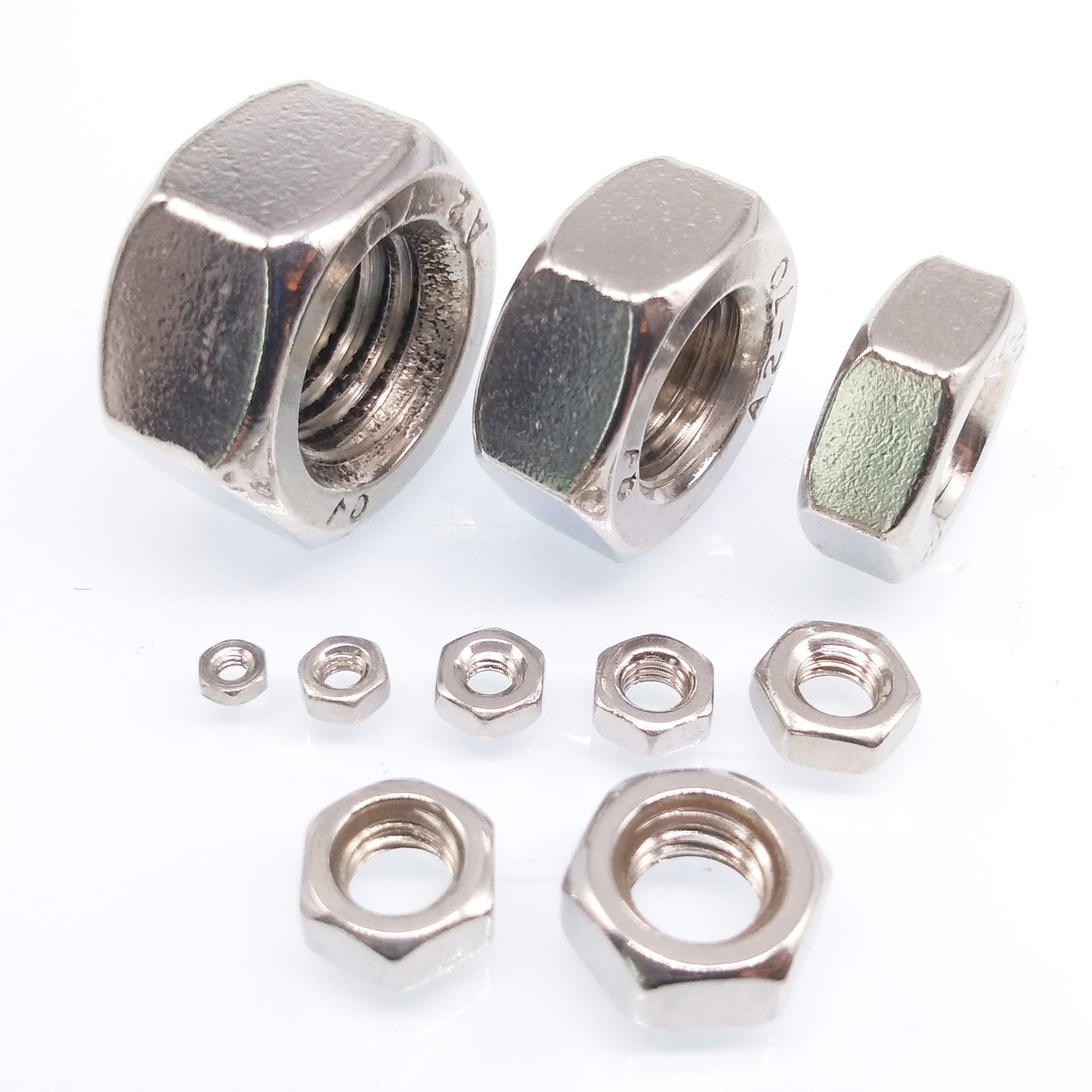 AU Stock 570pc Metric Thread Insert Screw Stainless Steel Hex Nut Assortment Kit