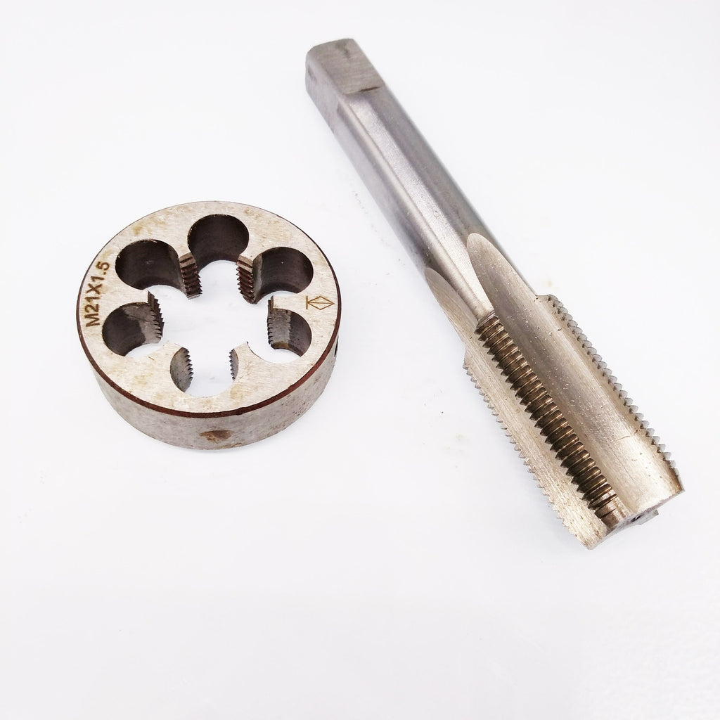 HSS M21 x 1.5mm Tap & M21 x 1.5mm Die Metric Thread Right Hand