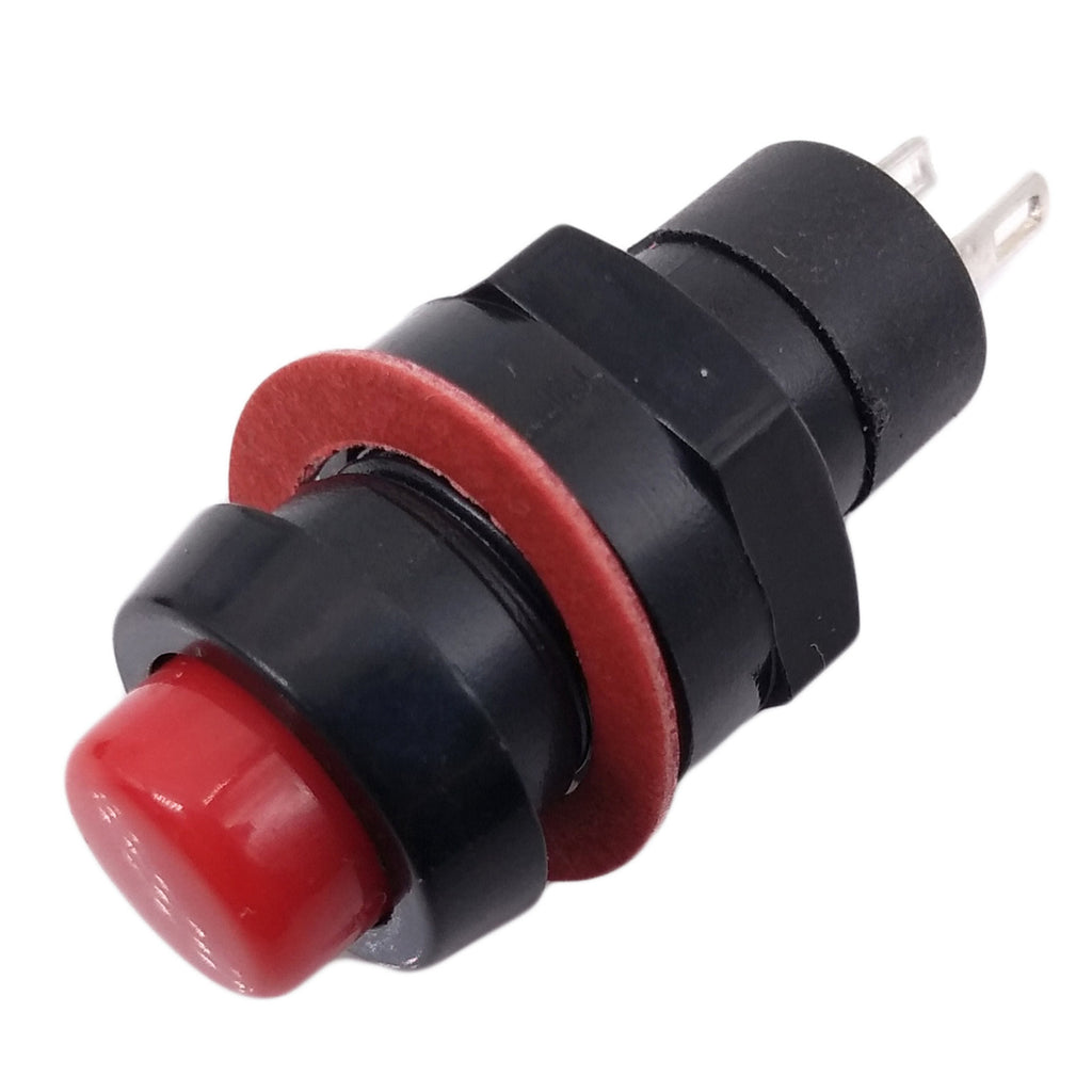 5pcs Maintained ON/OFF SPST Lock Push Button Switch Red DS-211