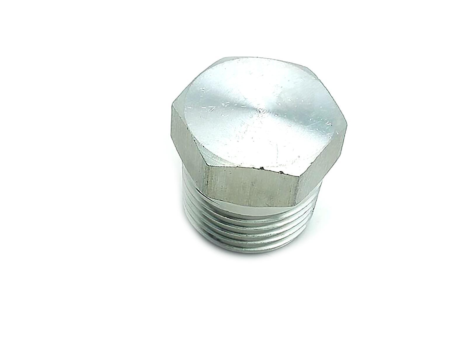 US Stock 2pcs 1/2" NPT Male 304 Stainless Steel Cast Pipe Fitting Hex Head Plug