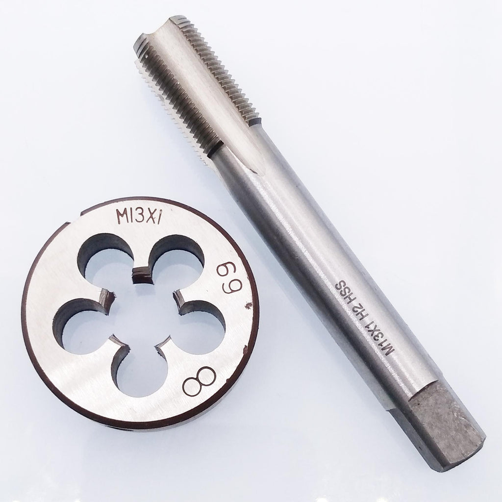 US Stock HSS M13 x 1mm Tap & M13 x 1.0mm Die Metric Thread Right Hand